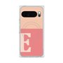 Premium Square Case with Pixelsnap［ Original - initial two tone - E pink ］