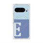 Premium Square Case with Pixelsnap［ Original - initial two tone - E blue ］