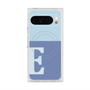 Premium Square Case with Pixelsnap［ Original - initial two tone - E blue ］