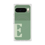 Premium Square Case with Pixelsnap［ Original - initial two tone - E green ］