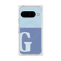 Premium Square Case with Pixelsnap［ Original - initial two tone - G blue ］