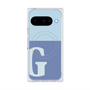 Premium Square Case with Pixelsnap［ Original - initial two tone - G blue ］