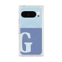 Premium Square Case with Pixelsnap［ Original - initial two tone - G blue ］