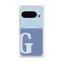 Premium Square Case with Pixelsnap［ Original - initial two tone - G blue ］