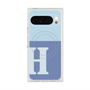 Premium Square Case with Pixelsnap［ Original - initial two tone - H blue ］
