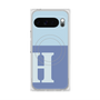 Premium Square Case with Pixelsnap［ Original - initial two tone - H blue ］