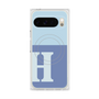 Premium Square Case with Pixelsnap［ Original - initial two tone - H blue ］