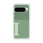 Premium Square Case with Pixelsnap［ Original - initial two tone - I green ］