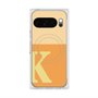 Premium Square Case with Pixelsnap［ Original - initial two tone - K orange ］