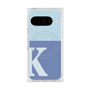 Premium Square Case with Pixelsnap［ Original - initial two tone - K blue ］