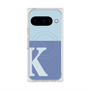 Premium Square Case with Pixelsnap［ Original - initial two tone - K blue ］