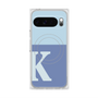 Premium Square Case with Pixelsnap［ Original - initial two tone - K blue ］
