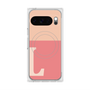 Premium Square Case with Pixelsnap［ Original - initial two tone - L pink ］