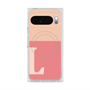 Premium Square Case with Pixelsnap［ Original - initial two tone - L pink ］