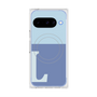 Premium Square Case with Pixelsnap［ Original - initial two tone - L blue ］