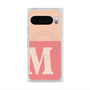 Premium Square Case with Pixelsnap［ Original - initial two tone - M pink ］