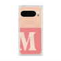 Premium Square Case with Pixelsnap［ Original - initial two tone - M pink ］