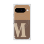 Premium Square Case with Pixelsnap［ Original - initial two tone - M brown ］