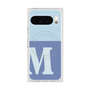 Premium Square Case with Pixelsnap［ Original - initial two tone - M blue ］