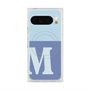 Premium Square Case with Pixelsnap［ Original - initial two tone - M blue ］