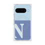 Premium Square Case with Pixelsnap［ Original - initial two tone - N blue ］