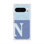 Premium Square Case with Pixelsnap［ Original - initial two tone - N blue ］