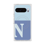 Premium Square Case with Pixelsnap［ Original - initial two tone - N blue ］