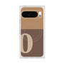 Premium Square Case with Pixelsnap［ Original - initial two tone - O brown ］