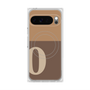 Premium Square Case with Pixelsnap［ Original - initial two tone - O brown ］