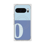 Premium Square Case with Pixelsnap［ Original - initial two tone - O blue ］