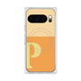 Premium Square Case with Pixelsnap［ Original - initial two tone - P orange ］
