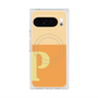 Premium Square Case with Pixelsnap［ Original - initial two tone - P orange ］