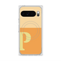 Premium Square Case with Pixelsnap［ Original - initial two tone - P orange ］
