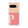 Premium Square Case with Pixelsnap［ Original - initial two tone - P pink ］