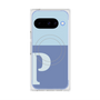 Premium Square Case with Pixelsnap［ Original - initial two tone - P blue ］