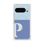 Premium Square Case with Pixelsnap［ Original - initial two tone - P blue ］