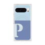 Premium Square Case with Pixelsnap［ Original - initial two tone - P blue ］