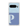 Premium Square Case with Pixelsnap［ Original - initial two tone - P blue ］