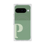 Premium Square Case with Pixelsnap［ Original - initial two tone - P green ］