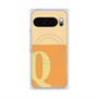 Premium Square Case with Pixelsnap［ Original - initial two tone - Q orange ］