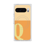 Premium Square Case with Pixelsnap［ Original - initial two tone - Q orange ］