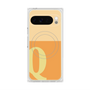 Premium Square Case with Pixelsnap［ Original - initial two tone - Q orange ］