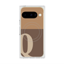Premium Square Case with Pixelsnap［ Original - initial two tone - Q brown ］
