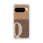 Premium Square Case with Pixelsnap［ Original - initial two tone - Q brown ］