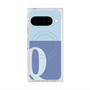 Premium Square Case with Pixelsnap［ Original - initial two tone - Q blue ］