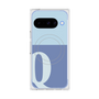 Premium Square Case with Pixelsnap［ Original - initial two tone - Q blue ］