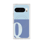 Premium Square Case with Pixelsnap［ Original - initial two tone - Q blue ］