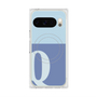 Premium Square Case with Pixelsnap［ Original - initial two tone - Q blue ］