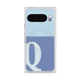 Premium Square Case with Pixelsnap［ Original - initial two tone - Q blue ］
