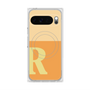 Premium Square Case with Pixelsnap［ Original - initial two tone - R orange ］
